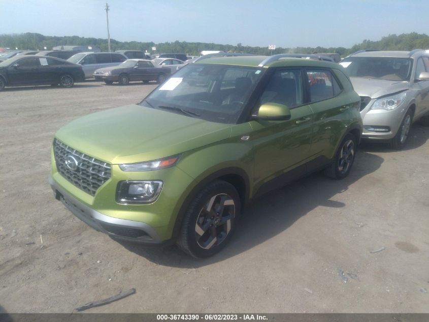 2021 HYUNDAI VENUE SEL - KMHRC8A37MU085676