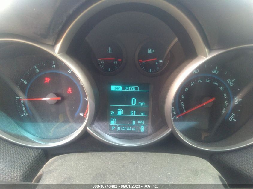 2015 CHEVROLET CRUZE LT - 1G1PC5SB2F7152503