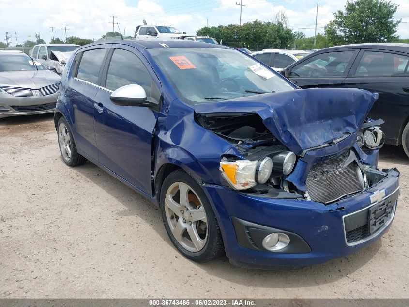 2014 CHEVROLET SONIC LTZ - 1G1JE6SB3E4182356