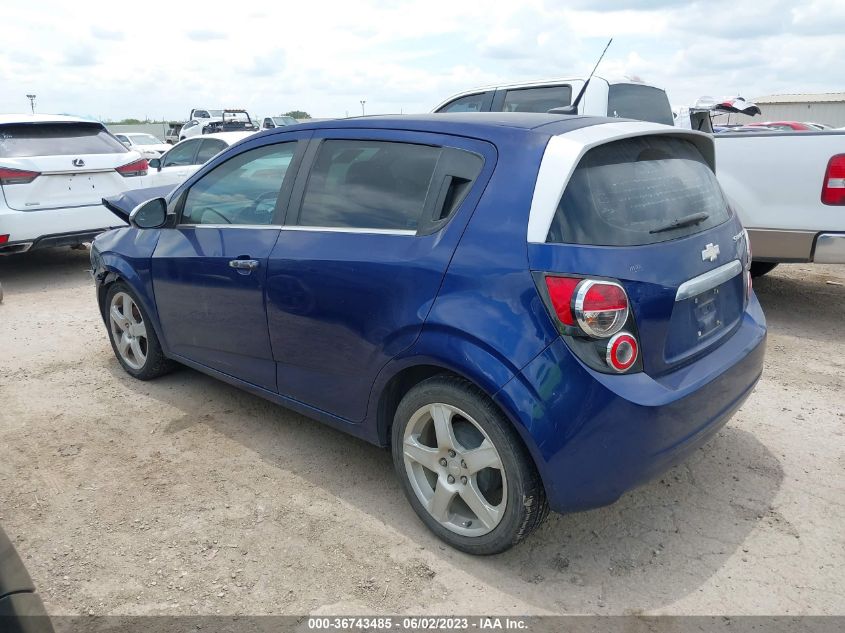 2014 CHEVROLET SONIC LTZ - 1G1JE6SB3E4182356