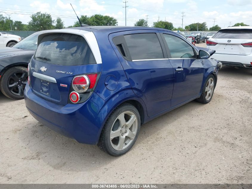 2014 CHEVROLET SONIC LTZ - 1G1JE6SB3E4182356