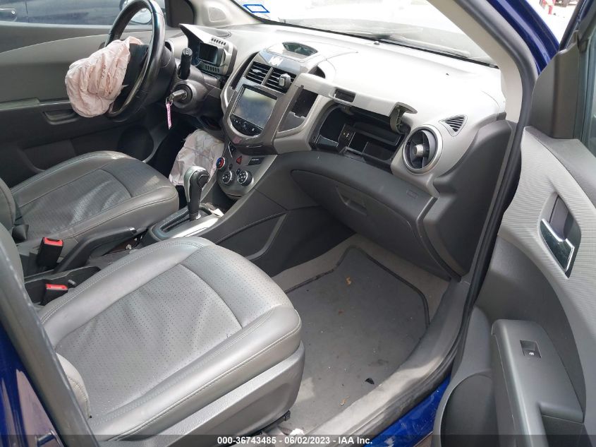 2014 CHEVROLET SONIC LTZ - 1G1JE6SB3E4182356
