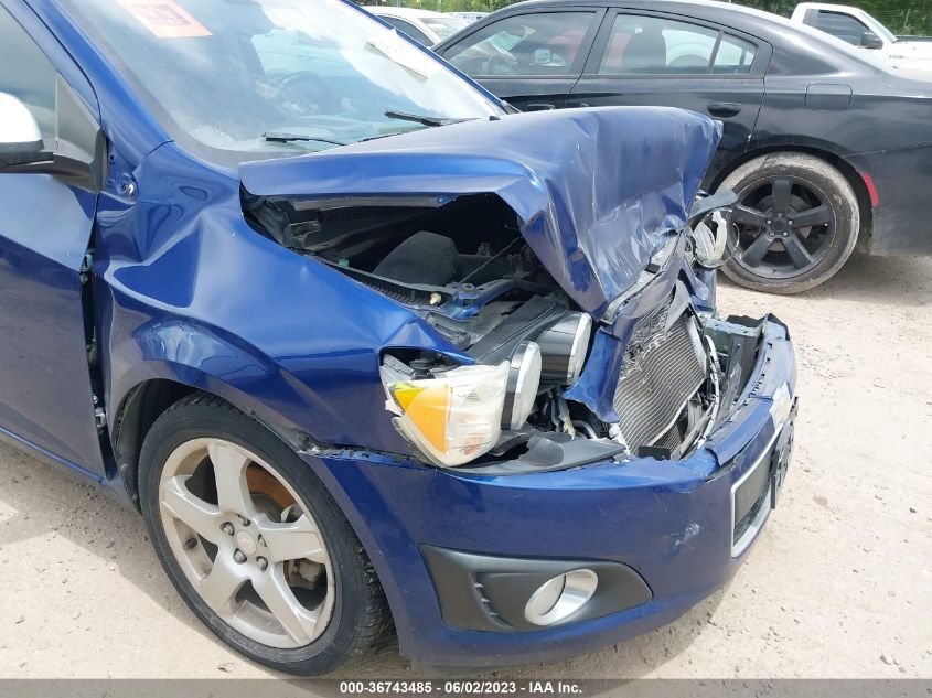 2014 CHEVROLET SONIC LTZ - 1G1JE6SB3E4182356