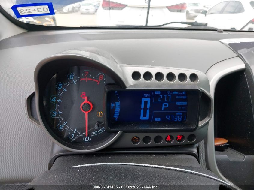 2014 CHEVROLET SONIC LTZ - 1G1JE6SB3E4182356