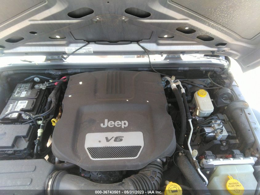2016 JEEP WRANGLER UNLIMITED SPORT - 1C4HJWDG9GL196040