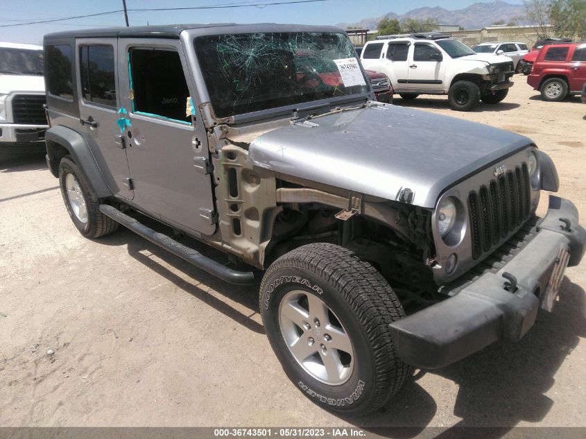 2016 JEEP WRANGLER UNLIMITED SPORT - 1C4HJWDG9GL196040