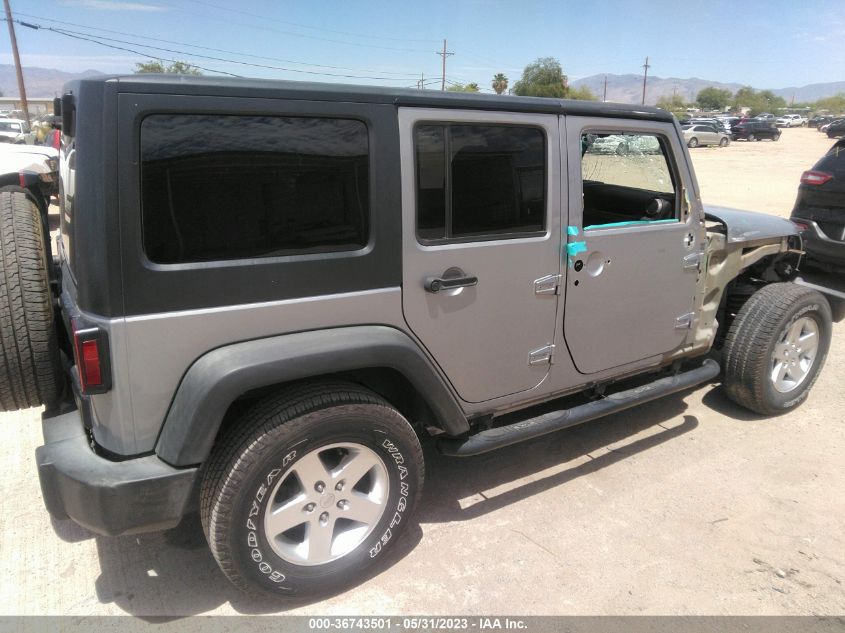 2016 JEEP WRANGLER UNLIMITED SPORT - 1C4HJWDG9GL196040