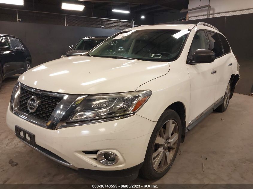 2014 NISSAN PATHFINDER PLATINUM - 5N1AR2MM9EC658954