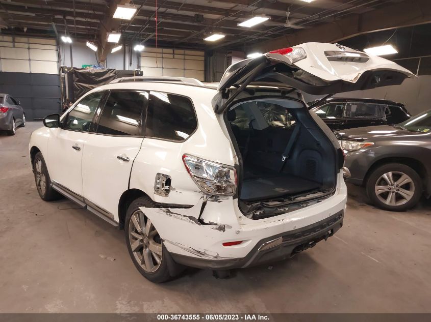 2014 NISSAN PATHFINDER PLATINUM - 5N1AR2MM9EC658954