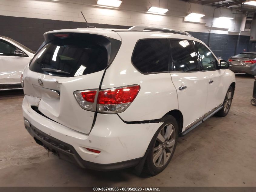 2014 NISSAN PATHFINDER PLATINUM - 5N1AR2MM9EC658954