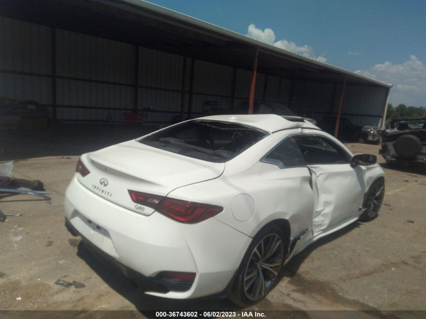 2019 INFINITI Q60 3.0T LUXE JN1EV7EK5KM230299