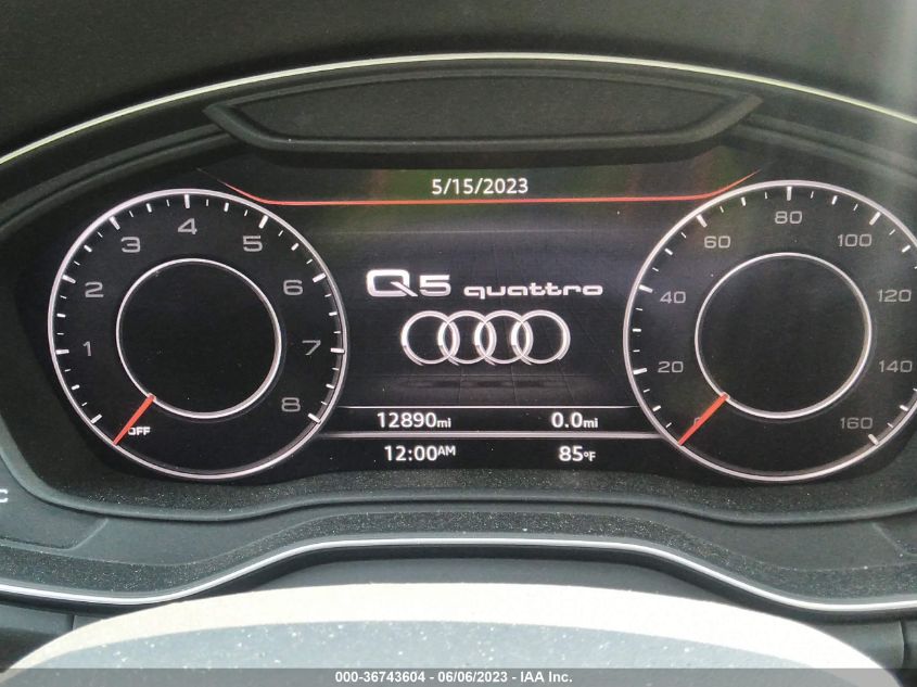 2018 AUDI Q5 TECH PREMIUM PLUS - WA1BNAFY2J2213349