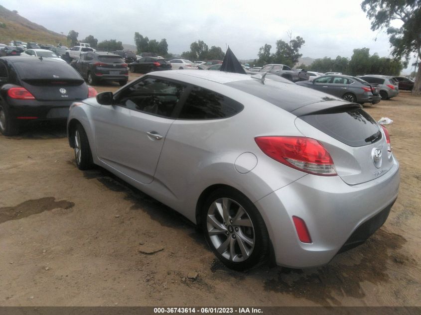 2016 HYUNDAI VELOSTER - KMHTC6AD4GU286796