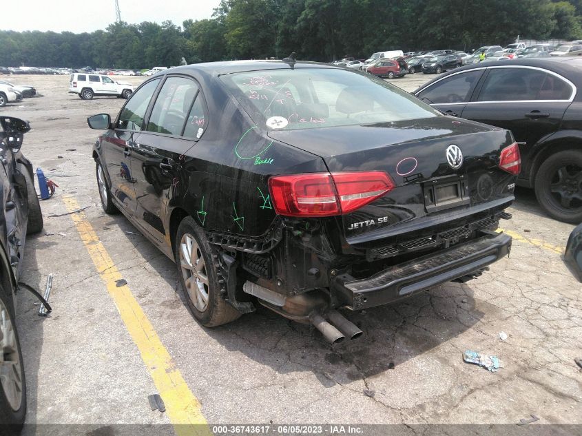 2015 VOLKSWAGEN JETTA SEDAN 1.8T SE - 3VWD17AJ2FM314671