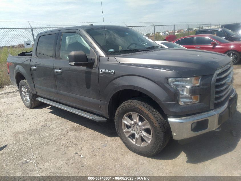 2016 FORD F-150 XLT/XL/LARIAT/PLATINUM - 1FTEW1EF9GKD43301