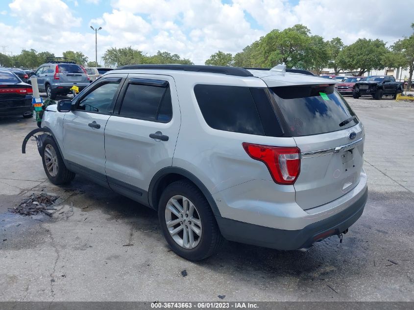 2017 FORD EXPLORER BASE - 1FM5K7BH2HGA01743