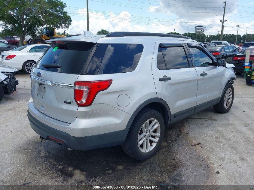 2017 FORD EXPLORER BASE - 1FM5K7BH2HGA01743
