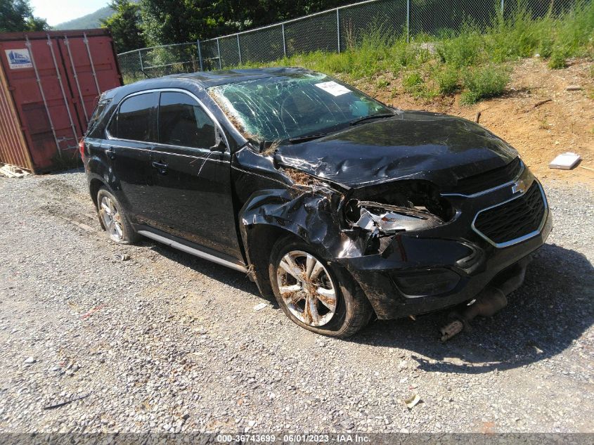 2017 CHEVROLET EQUINOX LS - 2GNALBEK8H1558297