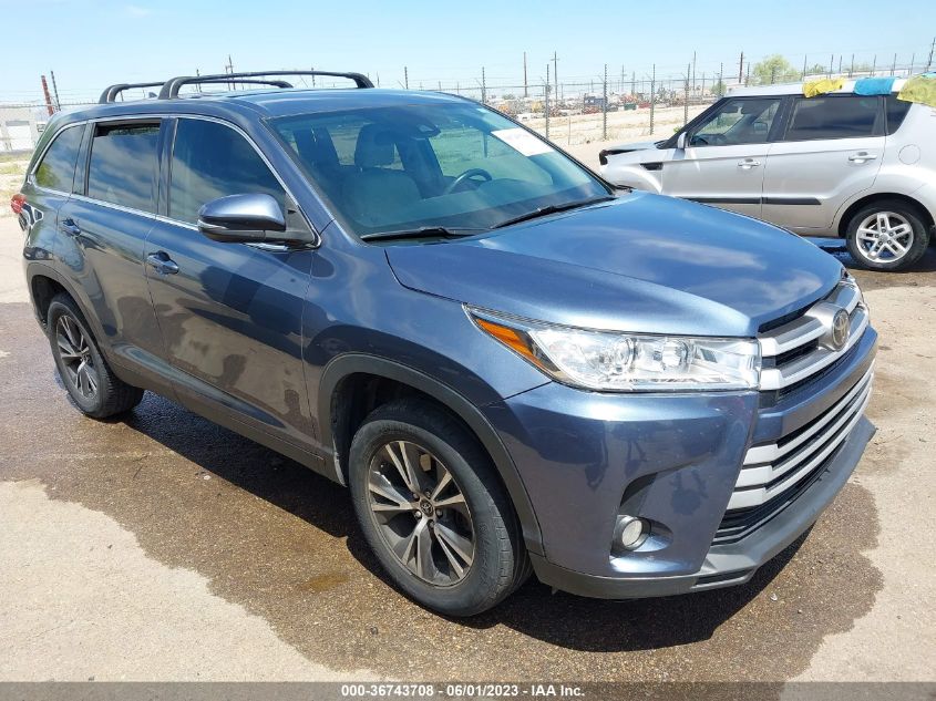 2019 TOYOTA HIGHLANDER LE - 5TDZZRFH0KS298130