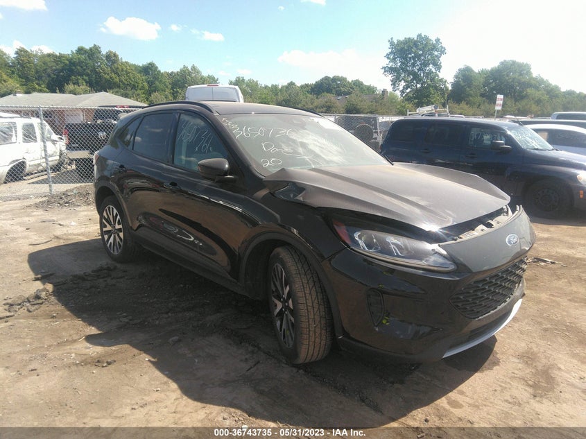 VIN 1FMCU9BZ7LUC17085 2020 FORD ESCAPE SE SPORT HYBRID