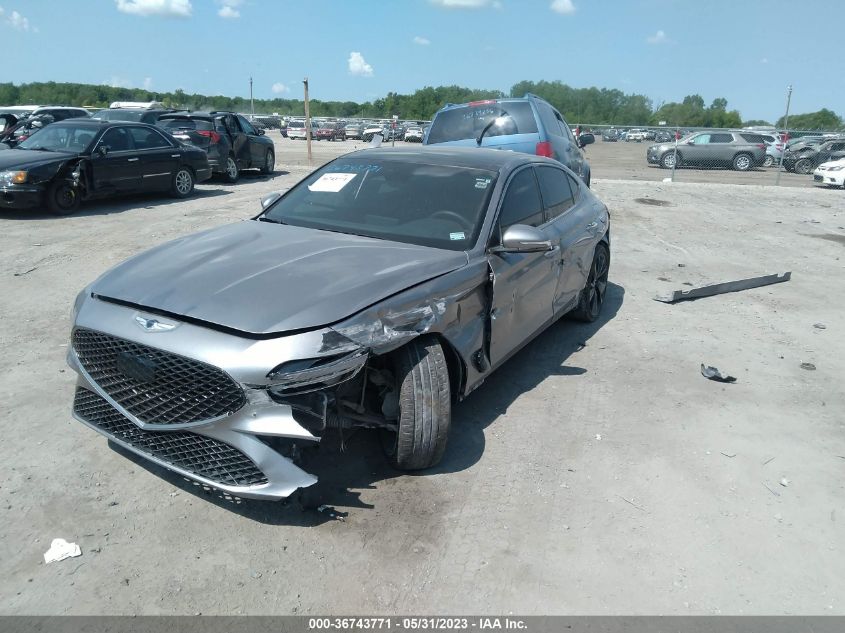 2022 GENESIS G70 3.3T - KMTG54TE0NU082134