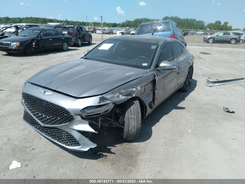 2022 GENESIS G70 3.3T - KMTG54TE0NU082134