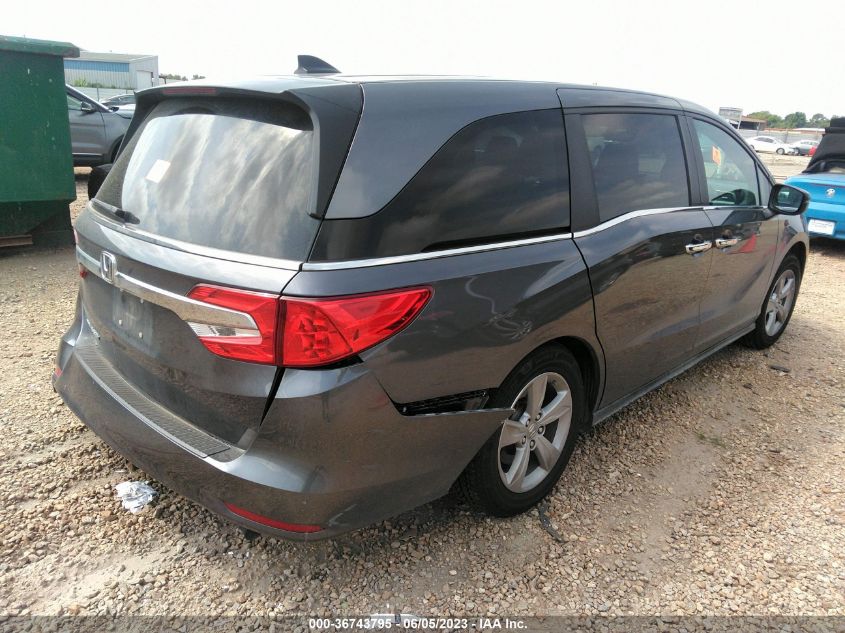 2019 HONDA ODYSSEY EX-L - 5FNRL6H70KB120453
