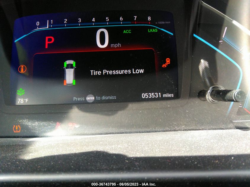 2019 HONDA ODYSSEY EX-L - 5FNRL6H70KB120453