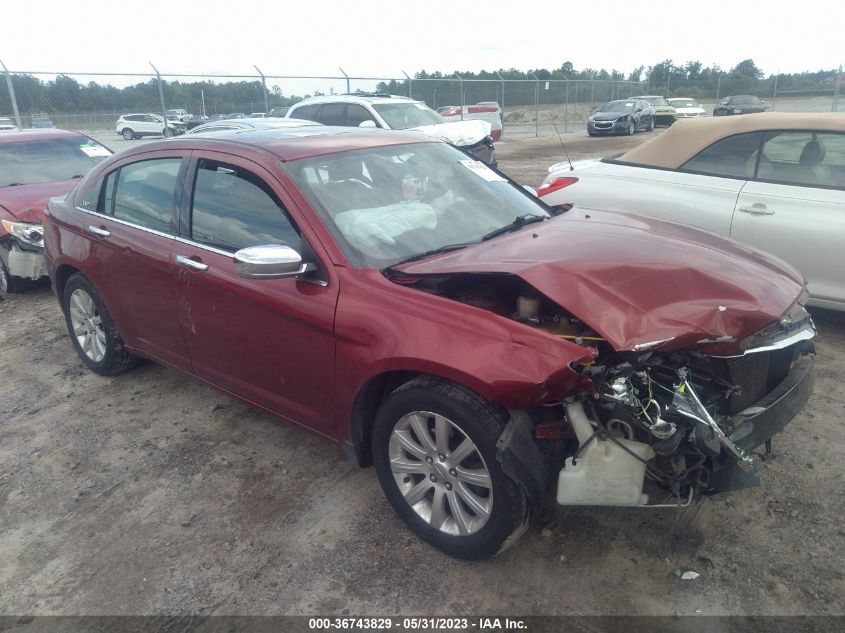 2013 CHRYSLER 200 LIMITED - 1C3CCBCG4DN523379