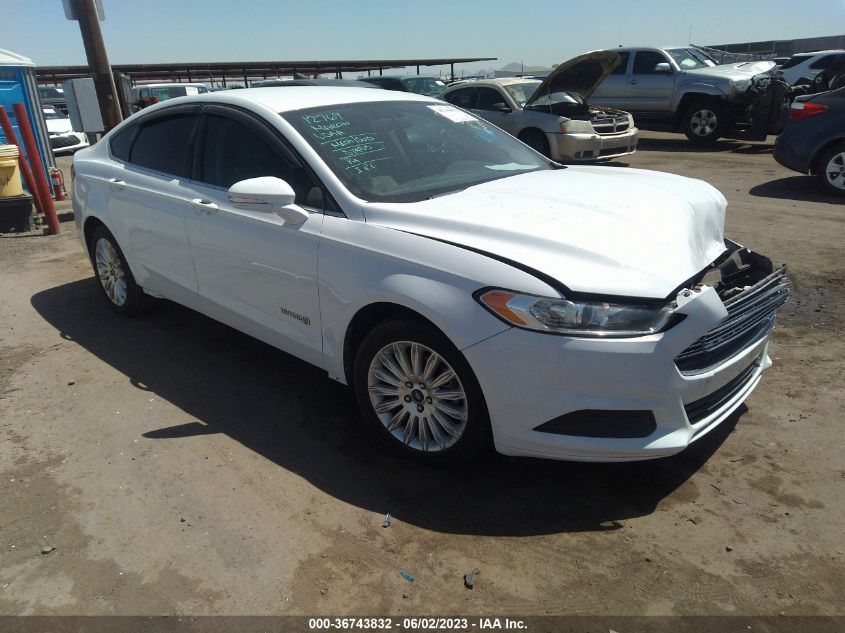 2013 FORD FUSION SE HYBRID - 3FA6P0LU5DR299467