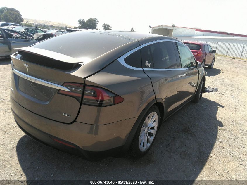 2016 TESLA MODEL X 70D/90D/75D/60D - 5YJXCAE27GF008596