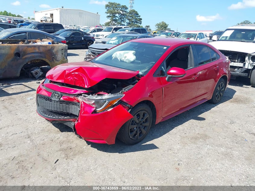 VIN JTDEPRAE2LJ109350 2020 TOYOTA COROLLA LE