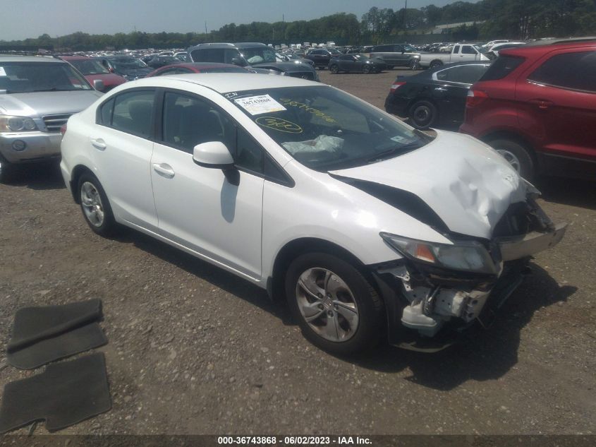 2013 HONDA CIVIC SDN LX - 2HGFB2F50DH521371
