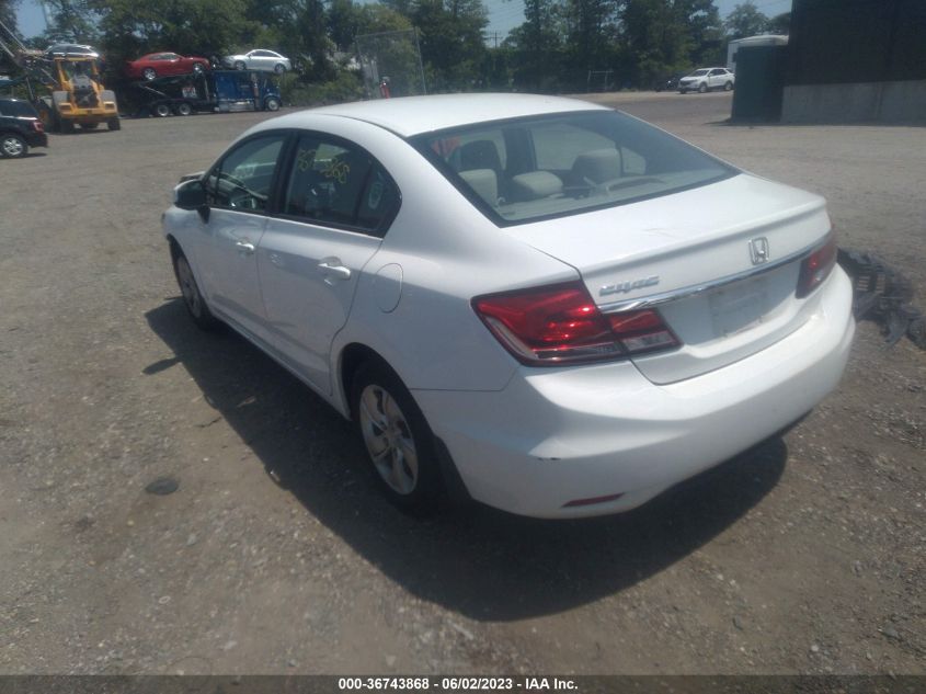 2013 HONDA CIVIC SDN LX - 2HGFB2F50DH521371