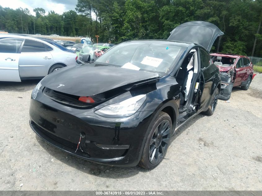 2022 TESLA MODEL Y LONG RANGE - 7SAYGDEE0NA006254