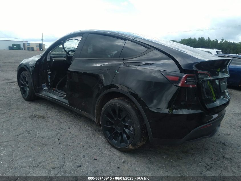 2022 TESLA MODEL Y LONG RANGE - 7SAYGDEE0NA006254