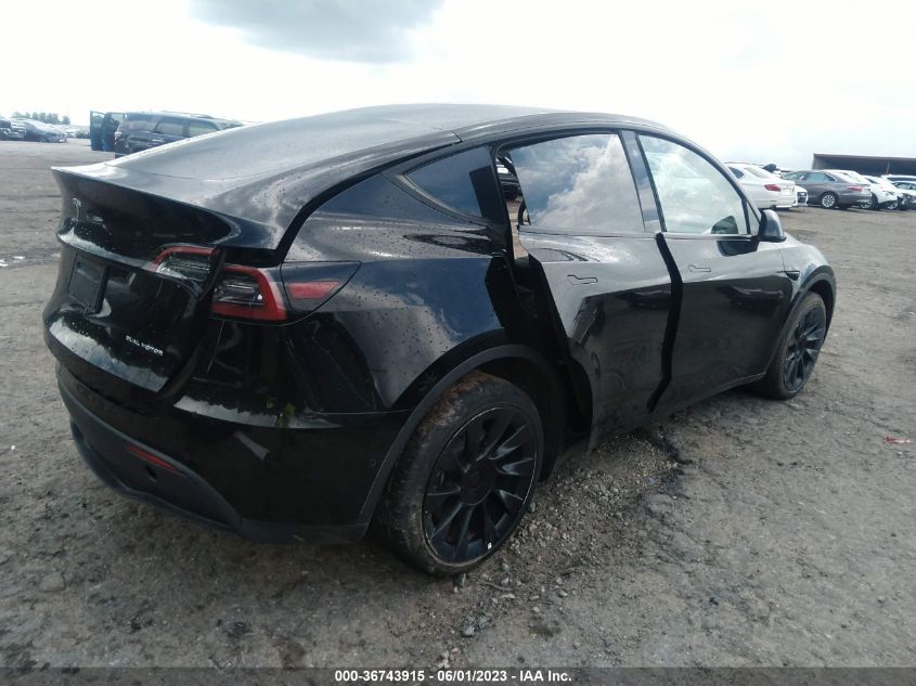 2022 TESLA MODEL Y LONG RANGE - 7SAYGDEE0NA006254