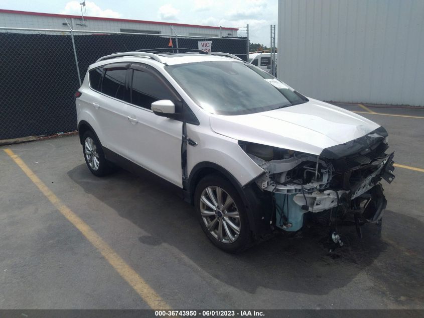 2017 FORD ESCAPE TITANIUM - 1FMCU0J94HUB12363