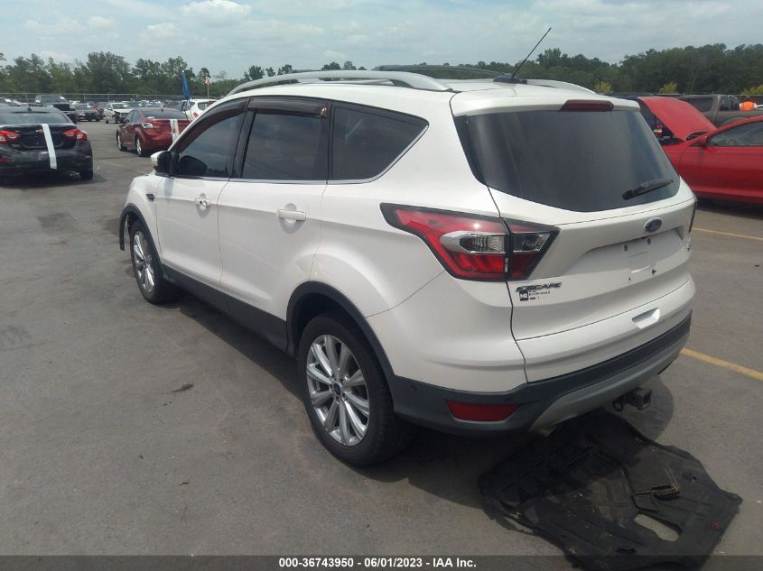 2017 FORD ESCAPE TITANIUM - 1FMCU0J94HUB12363