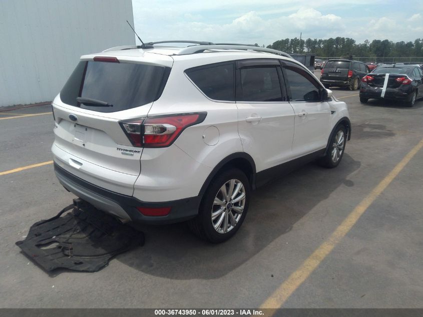 2017 FORD ESCAPE TITANIUM - 1FMCU0J94HUB12363