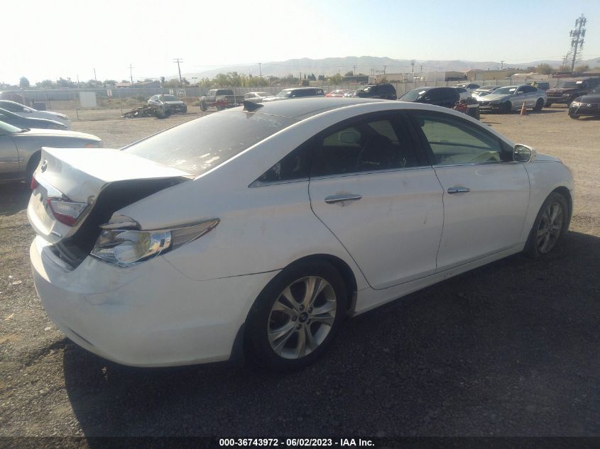 2013 HYUNDAI SONATA LIMITED PZEV - 5NPEC4AC8DH657988