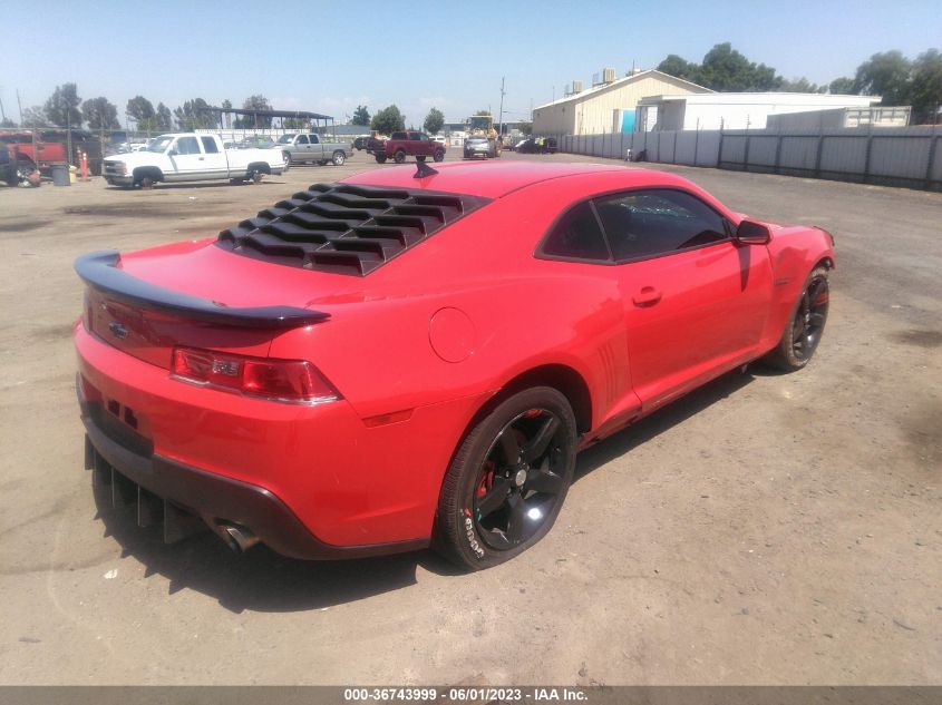 2015 CHEVROLET CAMARO LT - 2G1FD1E34F9132564