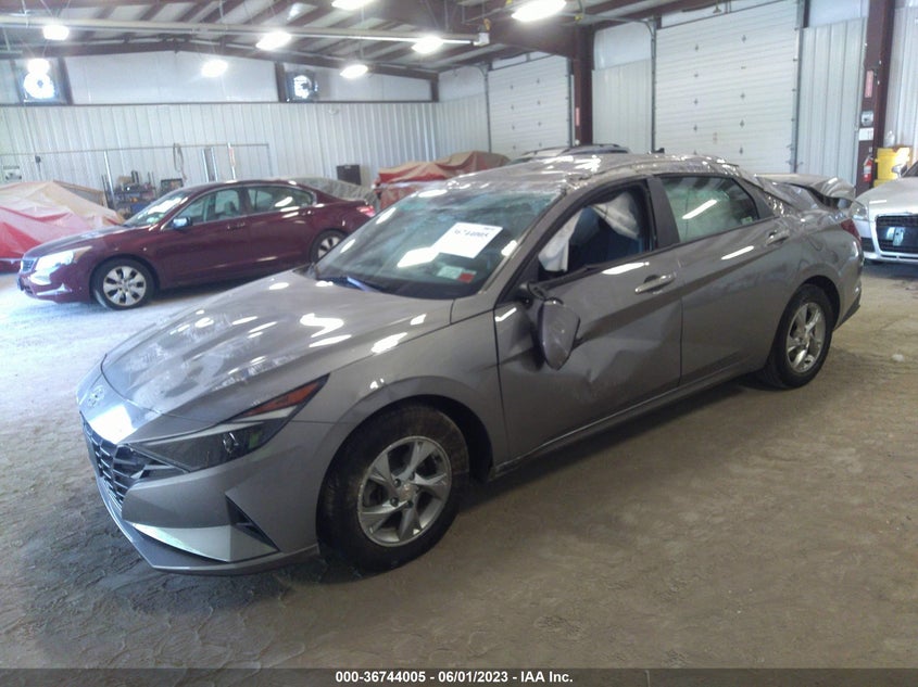 VIN KMHLL4AG0MU179710 2021 HYUNDAI ELANTRA SE