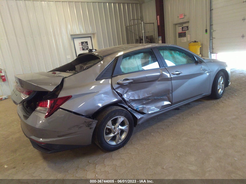 VIN KMHLL4AG0MU179710 2021 HYUNDAI ELANTRA SE