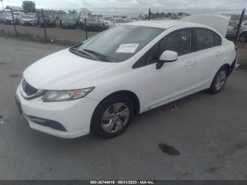 2013 HONDA CIVIC SDN LX - 19XFB2F52DE258066