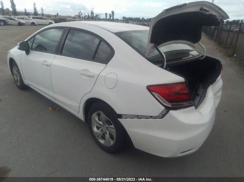 2013 HONDA CIVIC SDN LX - 19XFB2F52DE258066