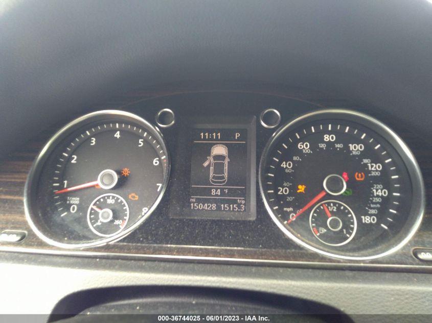 2014 VOLKSWAGEN CC EXECUTIVE - WVWRN7AN8EE508710