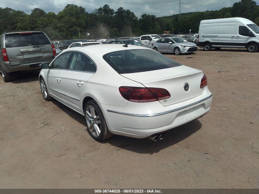 2014 VOLKSWAGEN CC EXECUTIVE - WVWRN7AN8EE508710