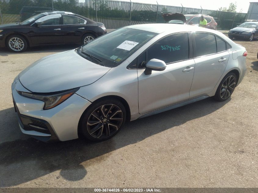 2020 TOYOTA COROLLA SE - 5YFS4RCE3LP038129