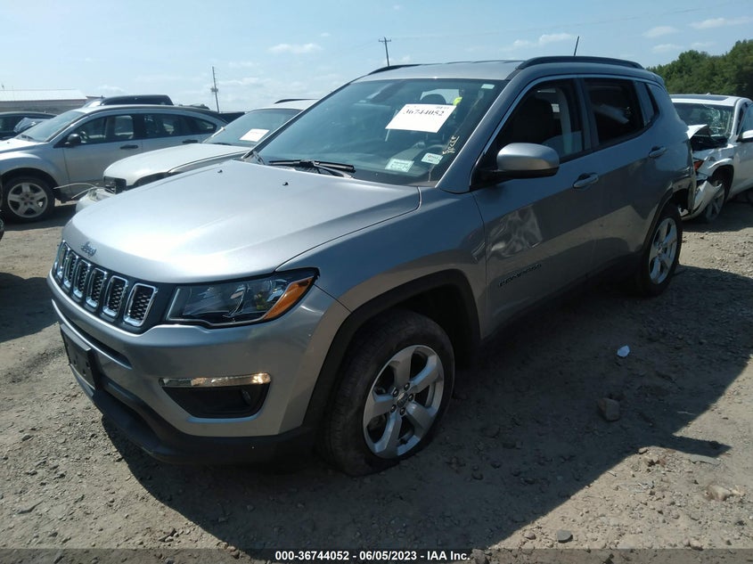 VIN 3C4NJDBB0MT569304 2021 JEEP COMPASS LATITUDE